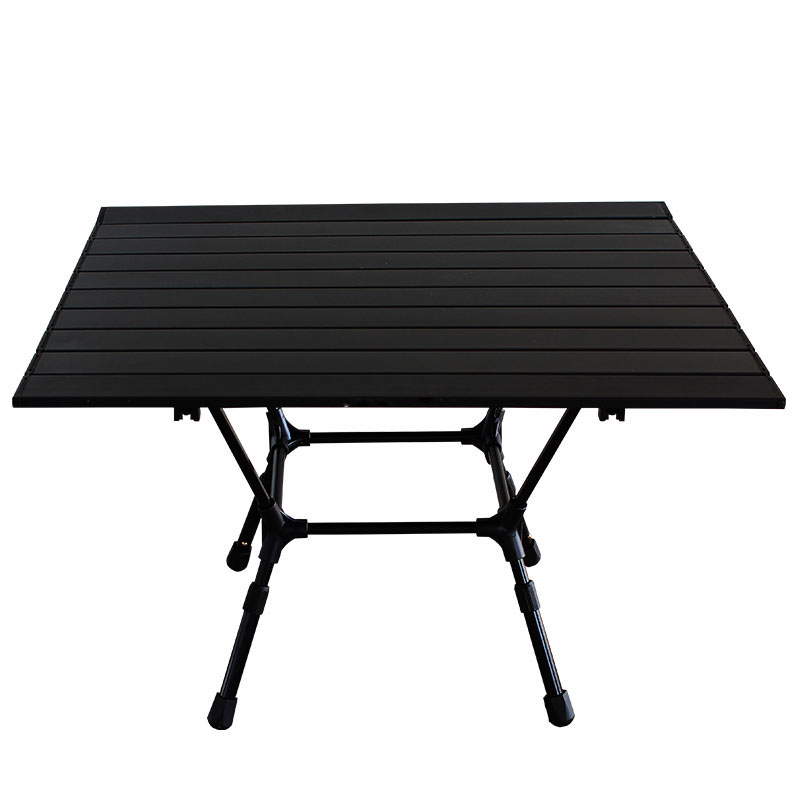 Adjustable Folding Camping Table with 3 Height