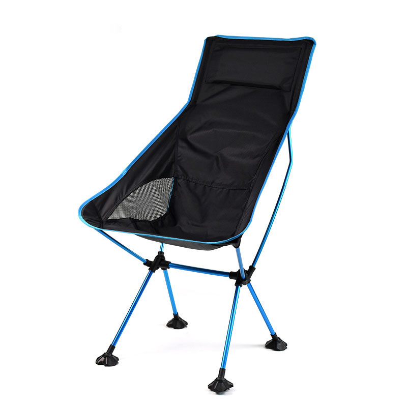 High Back Folding Chair with Big Feet